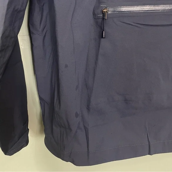 Patagonia Men’s Stretch Rainshadow Jacket Pullover Quarter Zip Navy XL